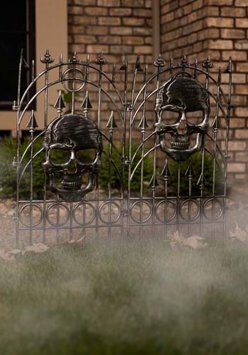 Silver Skull Fence -image