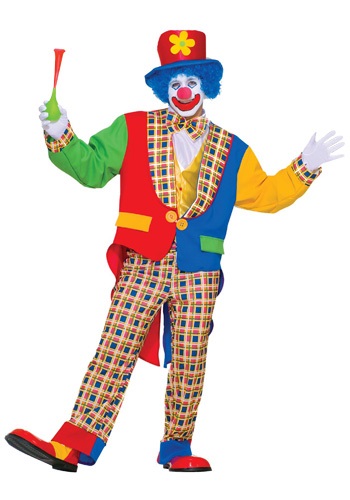 Adult Clown Costume -image