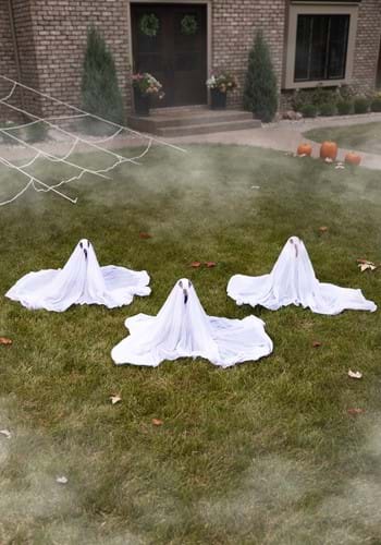 Group of Three Ghost Decorations