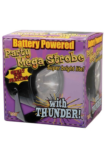 Mega Strobe with Thunder - Strobe Lights, Halloween Party Accessories By: Forum Novelties, Inc for the 2022 Costume season.