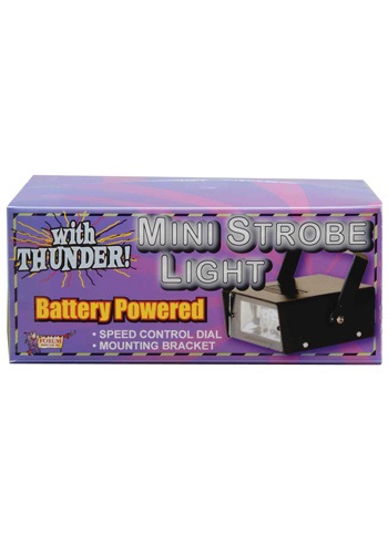 Mini LED Strobe Light with Thunder - Strobe Light, Halloween Accessories By: Forum Novelties, Inc for the 2022 Costume season.