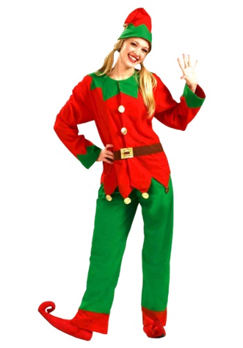 Men's Elf Costume -image