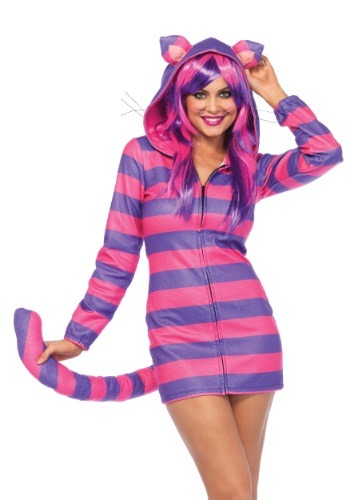 Women s Cozy Cheshire Cat Costume