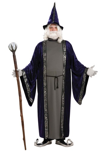 Plus Size Wizard Costume -image