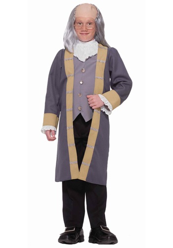 unknown Child Benjamin Franklin Costume