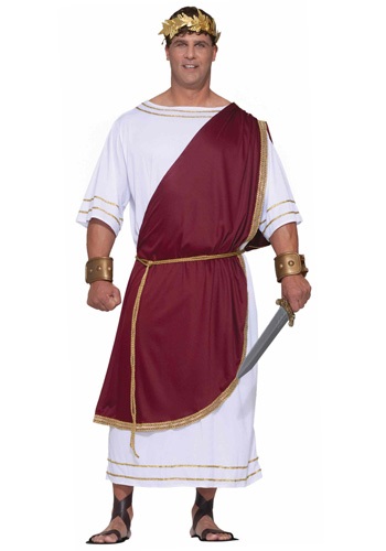 Plus Size Mighty Caesar Costume -image