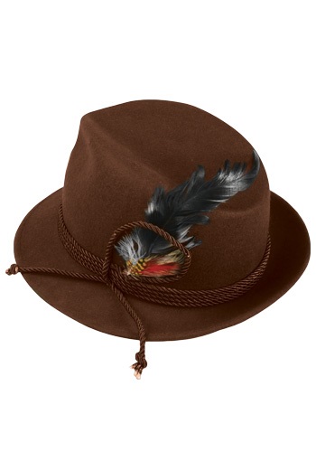 Brown Oktoberfest Hat -image