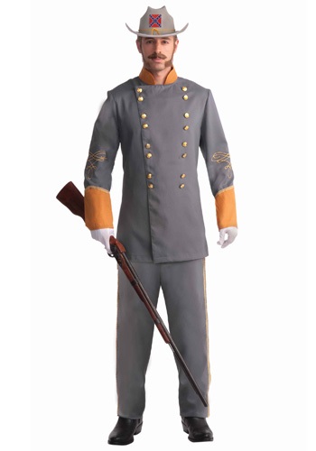Adult Confederate Officer Costume -image
