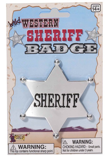 unknown Wild West Sheriff Badge