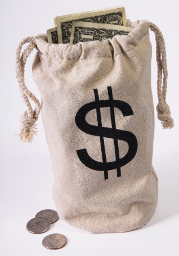 Bank Money Bag -image