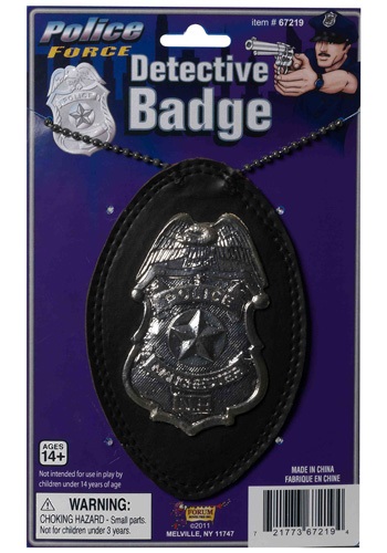 Police Detective Badge By: Forum Novelties, Inc for the 2022 Costume season.