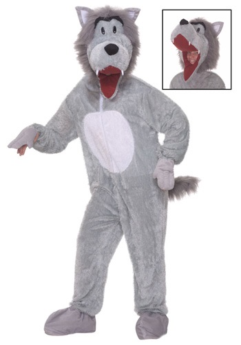 Plush Storybook Wolf Costume -image