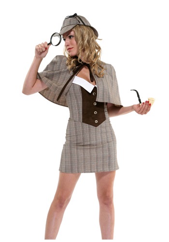 Sexy Detective Costume -image
