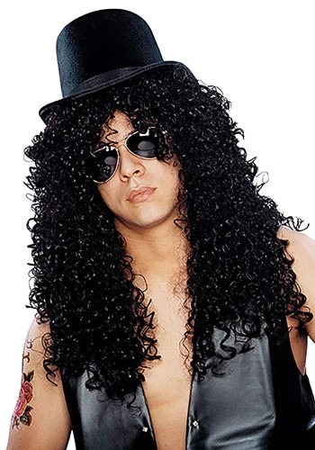 Curly Rocker Wig By: Costume Culture by Franco LLC for the 2022 Costume season.