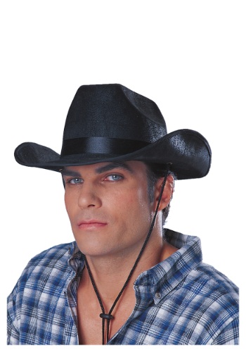unknown Black Cowboy Rancher Hat