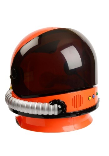 Orange Astronaut Helmet for Kids
