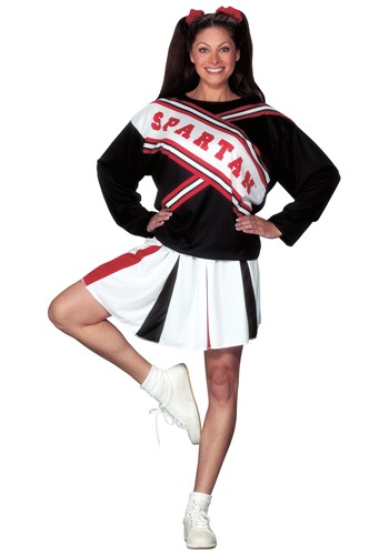 Spartan Cheerleader Costume -image