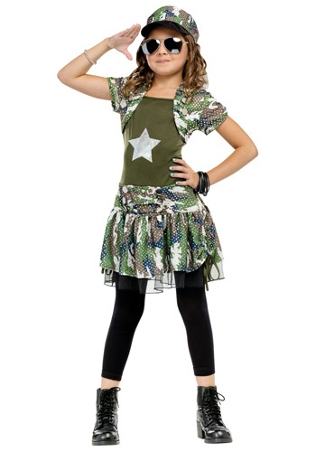 unknown Kids Army Costume Dress