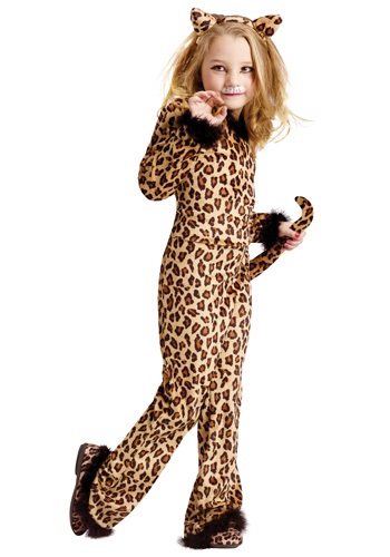 unknown Child Pretty Leopard Costume