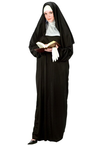 Plus Size Nun Costume -image