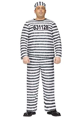Plus Size Prisoner Costume -image
