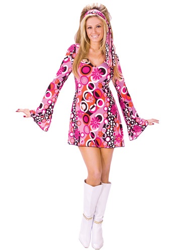 Feelin Groovy Disco Dress -image