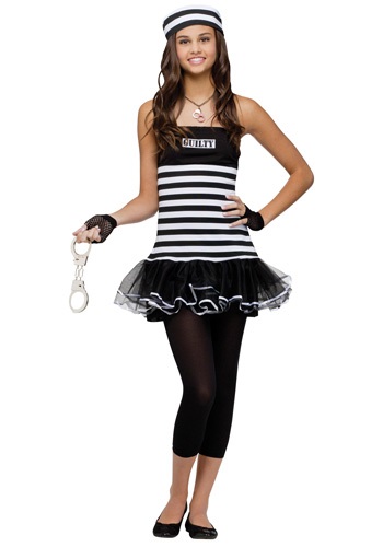Teen Guilty Prisoner Costume