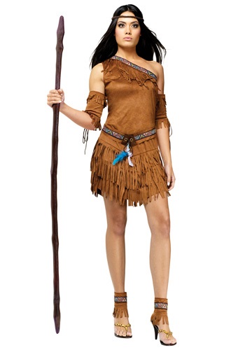 Sexy Pow Wow Indian Costume -image