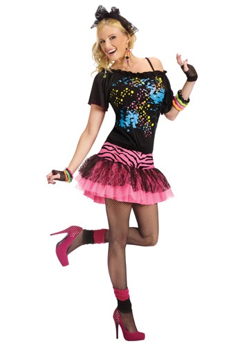 unknown Adult 80s Pop Party Costume