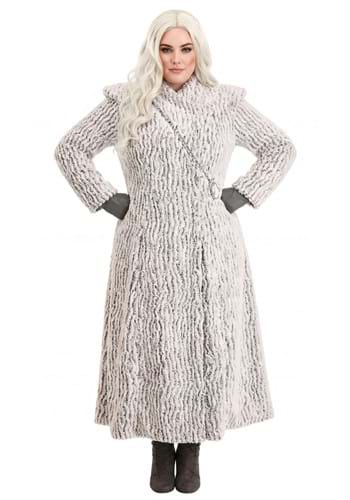 Women's Plus Size Winter Dragon Queen Costume