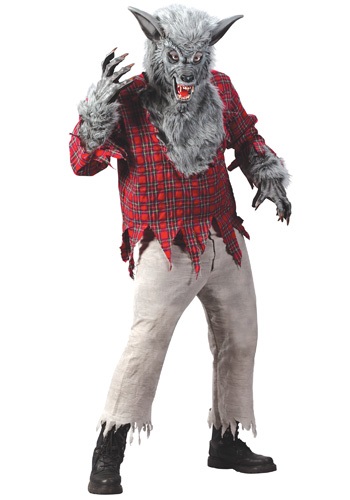 Silver Werewolf Costume -image