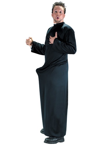 Keep Up the Faith Priest Costume By: Fun World for the 2022 Costume season.