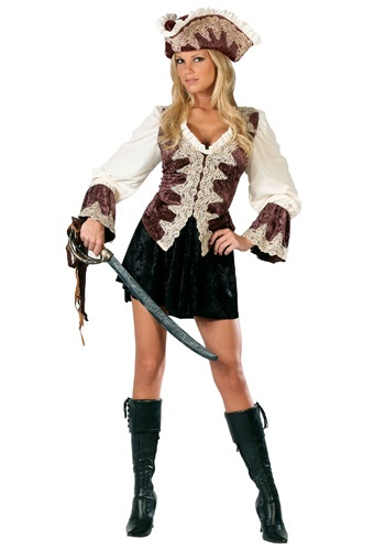 Ladies Royal Pirate Costume By: Fun World for the 2022 Costume season.