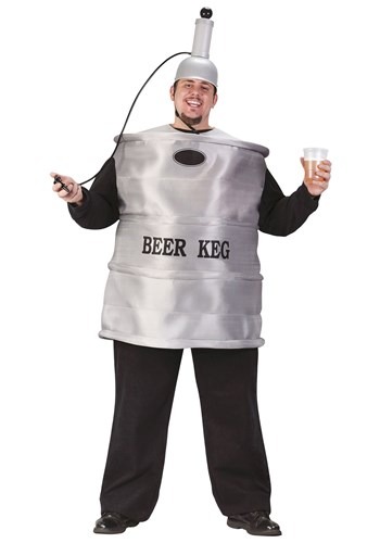 Plus Size Beer Keg Costume