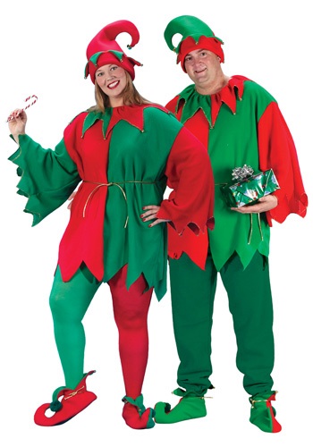 Plus Size Elf Costume -image