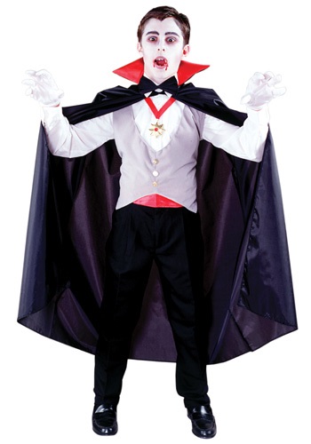 Boys Classic Vampire Costume By: Fun World for the 2022 Costume season.