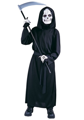 Kids Reaper Costume By: Fun World for the 2022 Costume season.