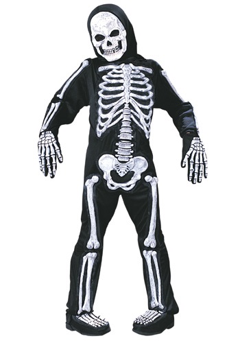 Kids Skeleton Costume By: Fun World for the 2022 Costume season.