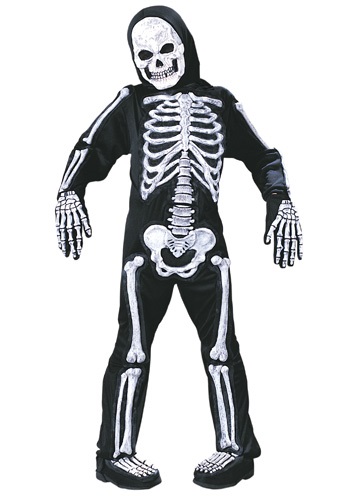 unknown Kids Skeleton Costume