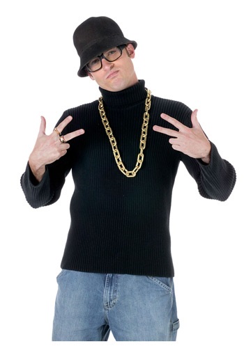Old School Rapper Costume Kit -image