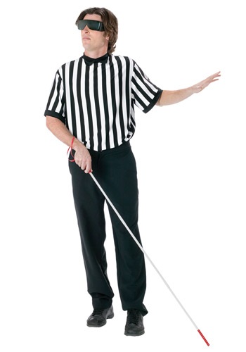 Blind Referee Costume By: Fun World for the 2022 Costume season.