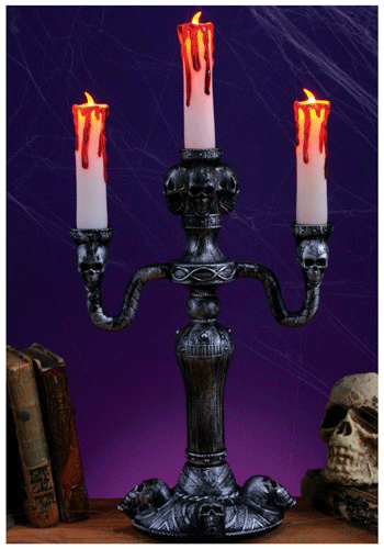 14 inch LED Candelabra By: Fun World for the 2022 Costume season.