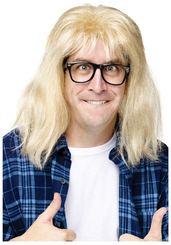 SNL Garth Algar Wig By: Fun World for the 2022 Costume season.