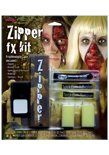 Zipper FX Makeup Kit By: Fun World for the 2022 Costume season.
