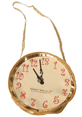 unknown Gold Alice Clock Purse