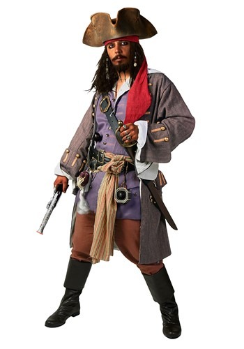 Realistic Caribbean Pirate Costume -image