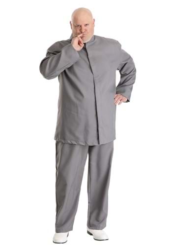 Plus Size Gray Suit -image