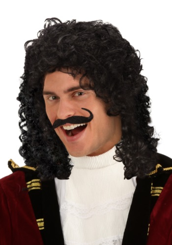 Captain Hook Costume Wig   Adult Pirate Wigs By: LF Products Pte. Ltd. for the 2022 Costume season.