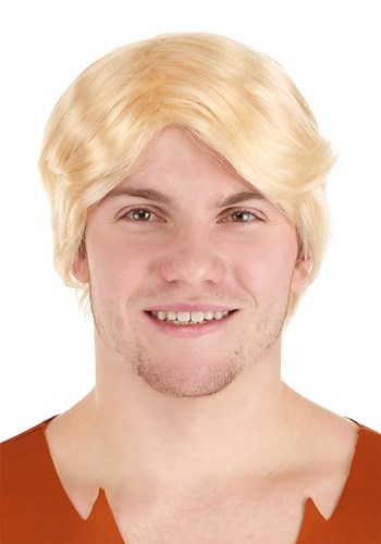 Deluxe Barney Rubble Wig -image