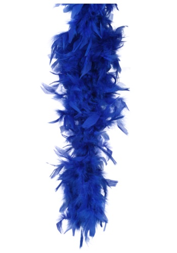 unknown Royal Blue 80 Gram Feather Boa
